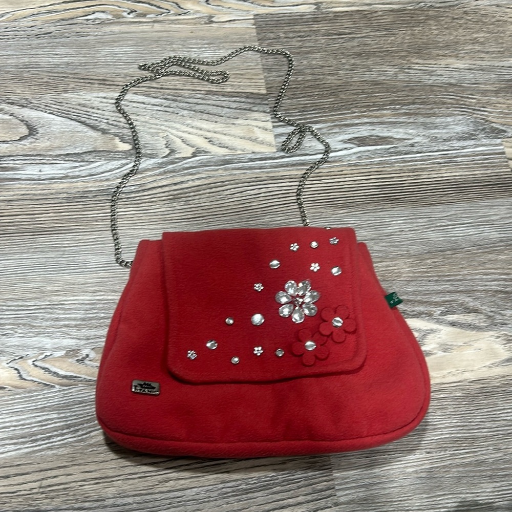 coral color purse
